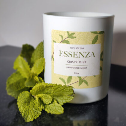 Fresh-crushed garden mint, infused with a hint of white tea. Simply stunning.